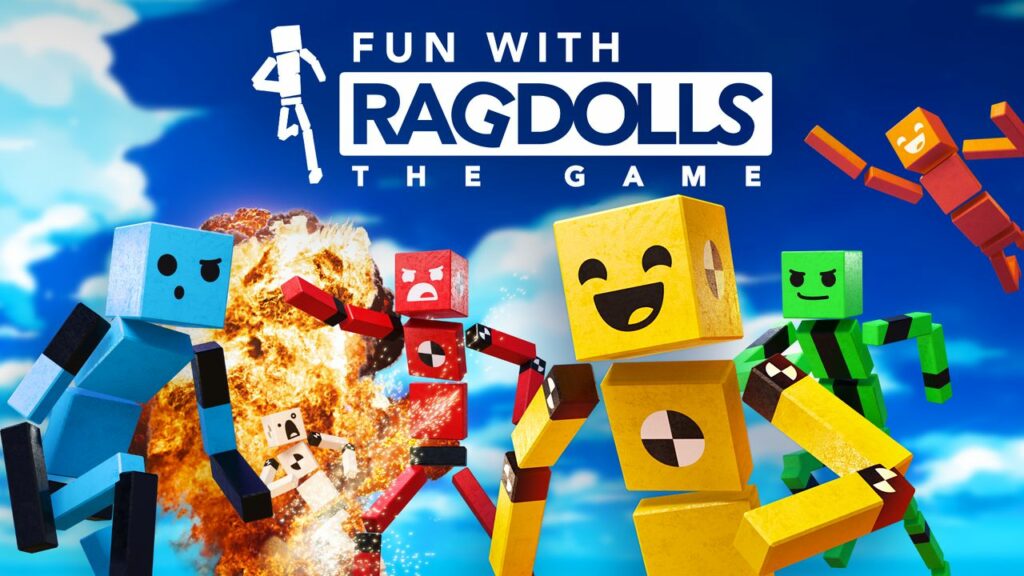 Ragdoll characters in a physics-based game. Enjoy hilarious adventures and challenges with quirky gameplay.